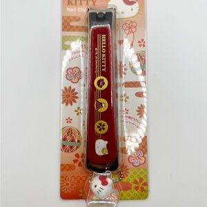 Hello Kitty Red and Gold Nail Clipper